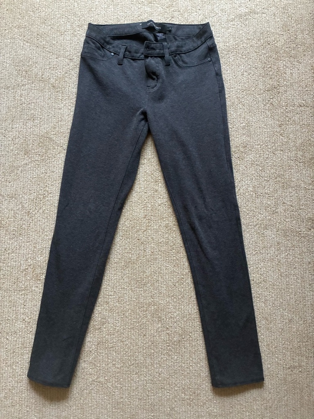 Calvin Klein Jeans Men's Black Slim Chinos